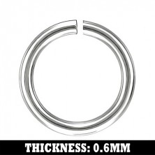 Inel pentru lanț realizat din oțel inoxidabil, 3 mm