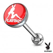 Piercing pentru limbă din oţel - diverse modele Playboy