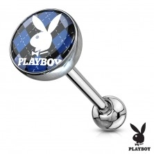 Piercing pentru limbă din oţel - diverse modele Playboy