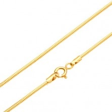 Lanț din aur - zale stil piele de șarpe, 450 mm