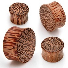 Plug din lemn de nucă de cocos, în formă de şa