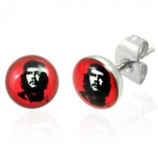 Cercei din oțel inoxidabil - Che Guevara 7 mm