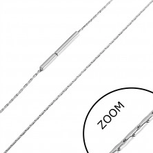 Lanț oțel inoxidabil cu linii scurte înguste, 0,8 mm