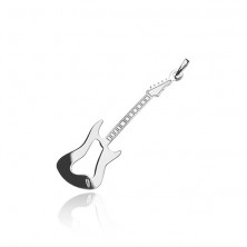 Pandantiv argint - chitară rock